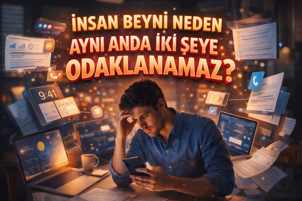 🤯 İnsan Beyni Neden Aynı Anda İki Şeye Odaklanamaz? | Her Gün Bilgi